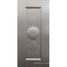 placa de porta de aço decorativa de calibre 16